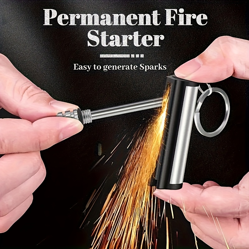Ferro Rod Striker - 1-50pack Match Lighter, Flint Metal Match