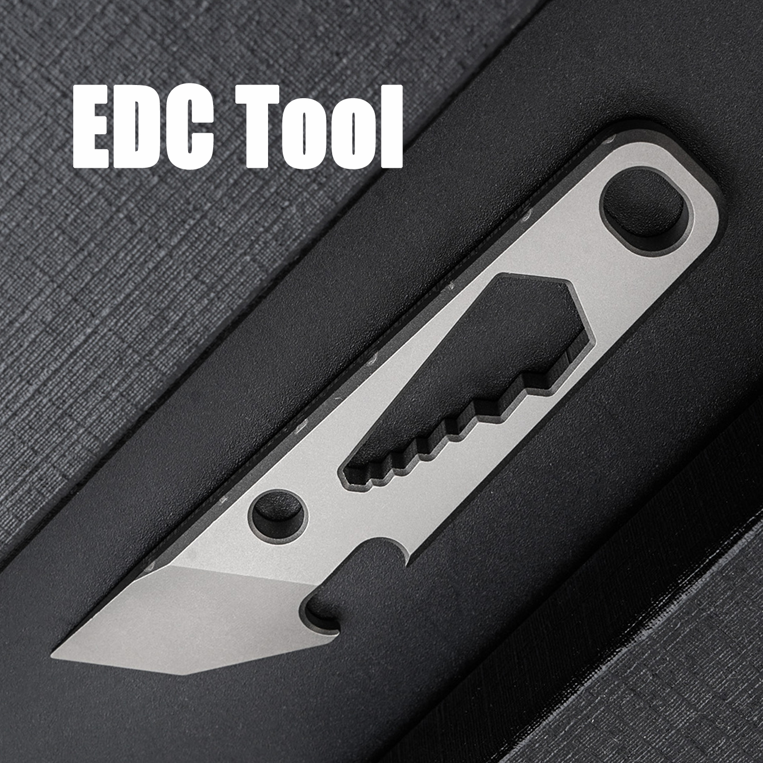 Titanium Pry Bar - Multifunctional EDC pry bar, titanium alloy