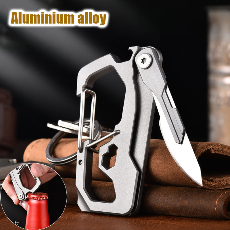 Multitool Credit Card - Aluminum Alloy Key Chain Detachable NO.24