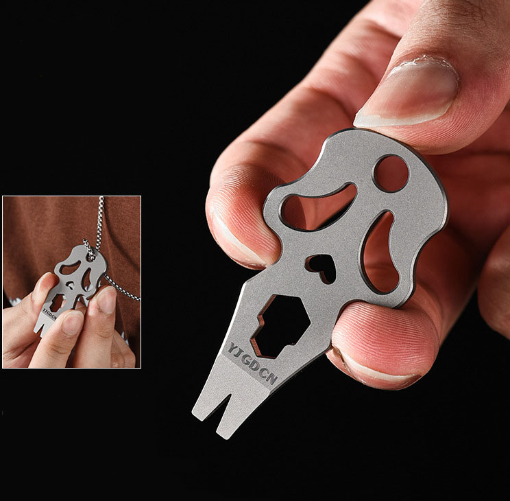 Multifunctional Hex Key Wrench - Titanium Pry Bar incelemesi ve fiyatı
