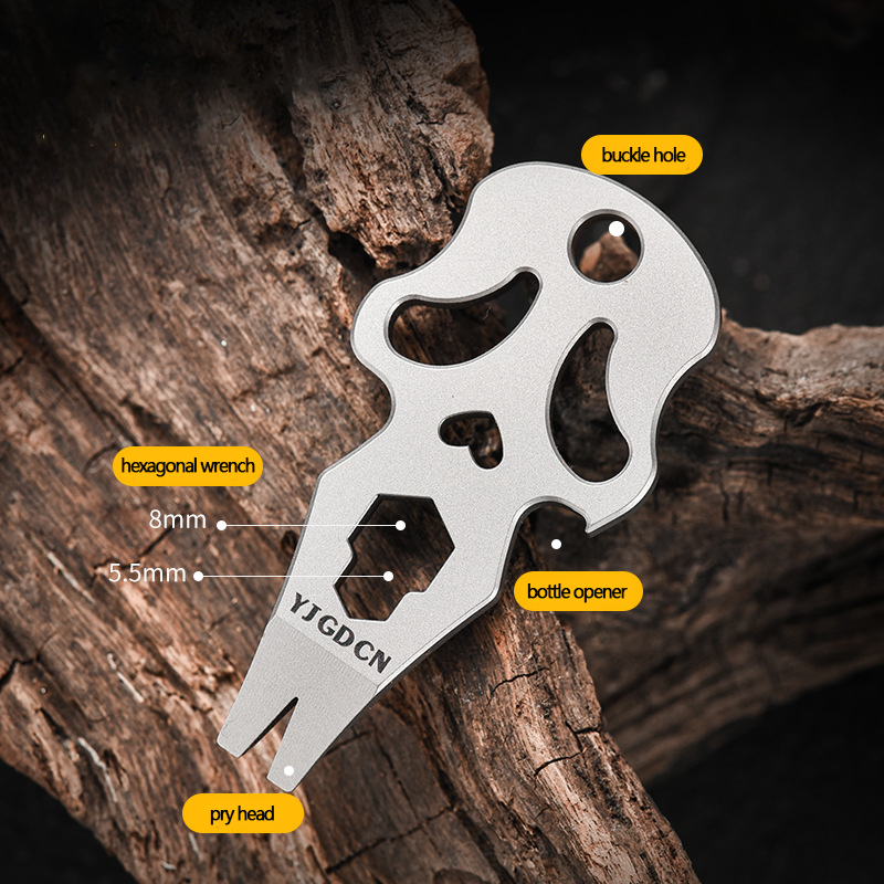 Multifunctional Hex Key Wrench - Titanium Pry Bar incelemesi ve fiyatı
