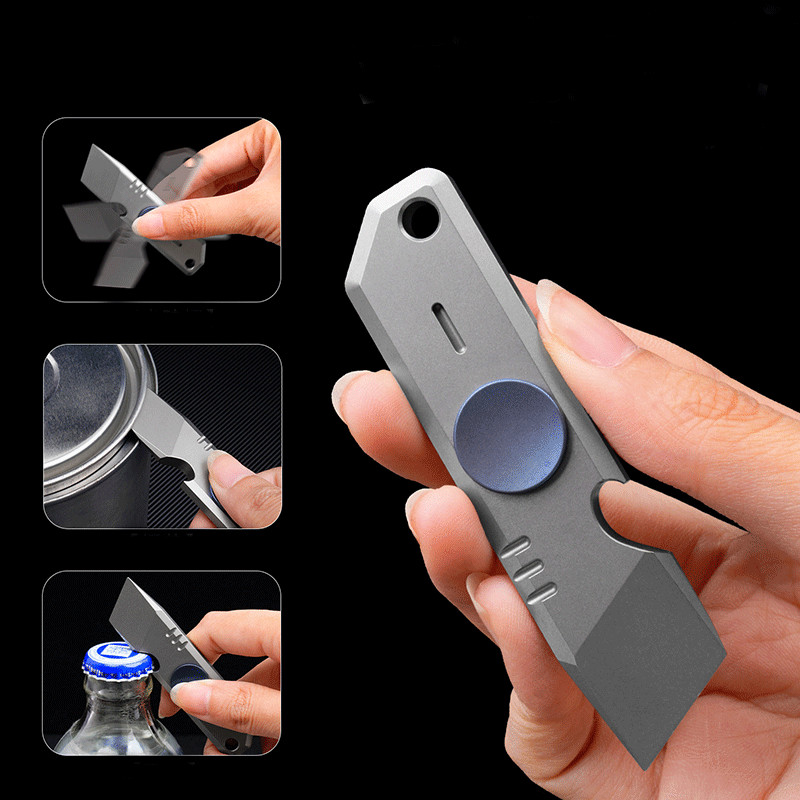 EDC Titanium Alloy Multi Tools - Titanium Pry Bar incelemesi ve fiyatı