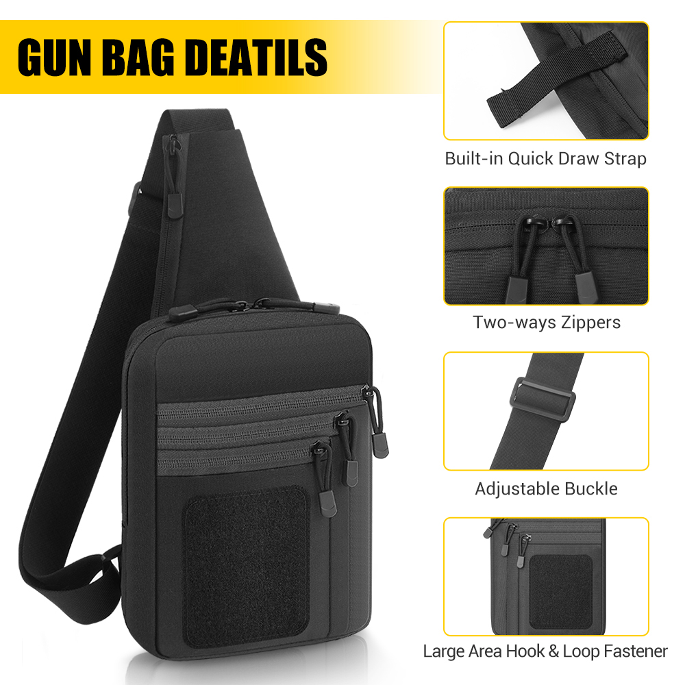 Tactical Pistol Gun Bag Concea - Edc Carry Pistols incelemesi ve fiyatı