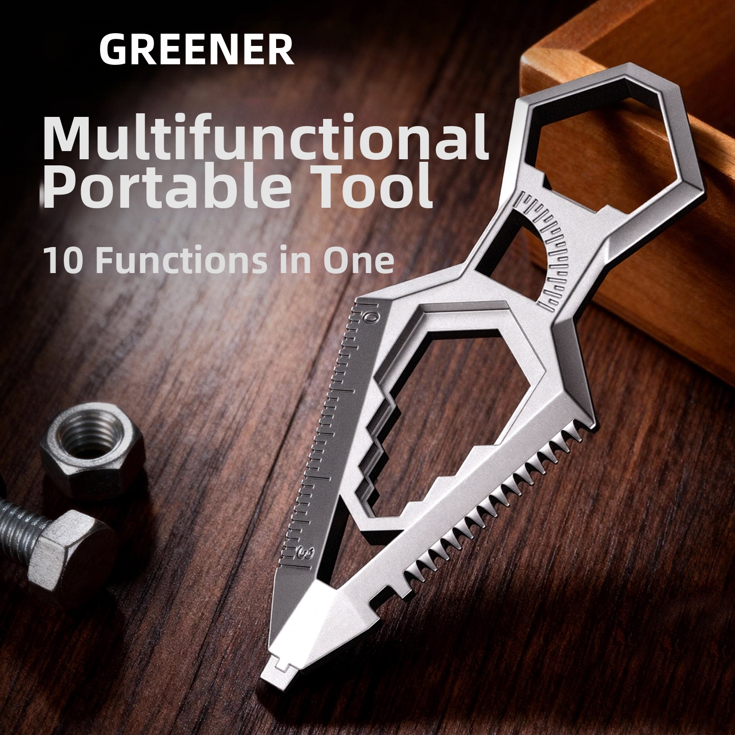 GREENER EDC Keychain Multi Too - Appendix Carry Edc incelemesi ve fiyatı