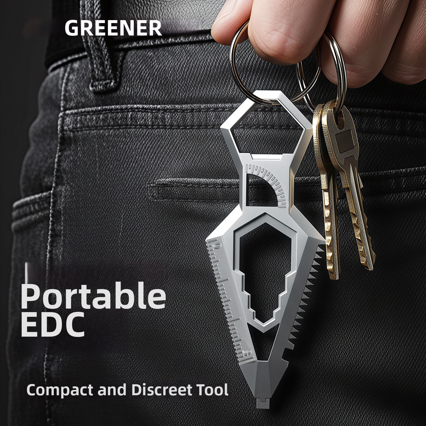 GREENER EDC Keychain Multi Too - Appendix Carry Edc incelemesi ve fiyatı