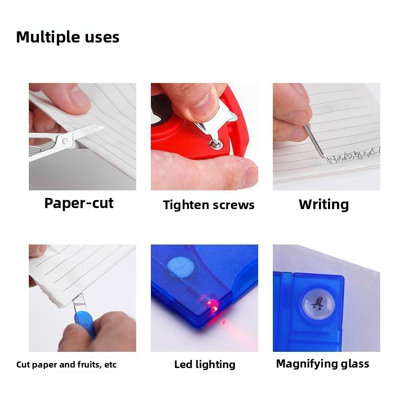 12 In 1 Pocket Credit Card Por - Multitool Credit Card incelemesi ve fiyatı