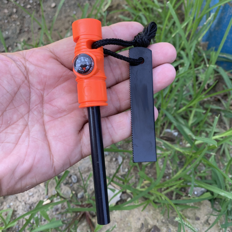 Survivor Long Style Three-in-O - Ferro Rod Striker incelemesi ve fiyatı