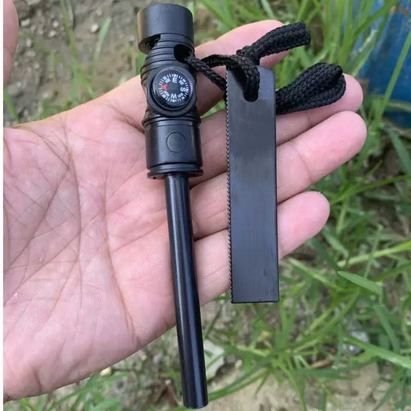 Survivor Long Style Three-in-O - Ferro Rod Striker incelemesi ve fiyatı