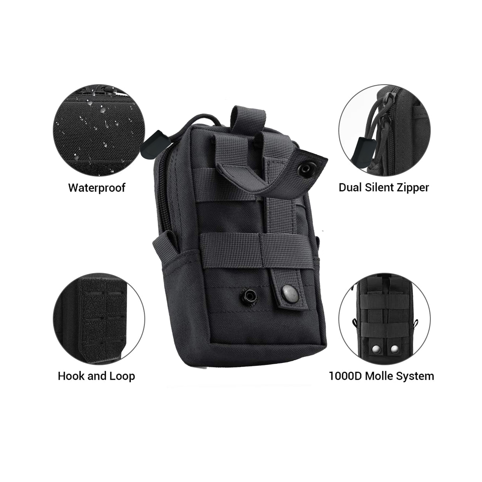 Tactical Molle Pouch Waist Bag - Edc Carry Bag incelemesi ve fiyatı