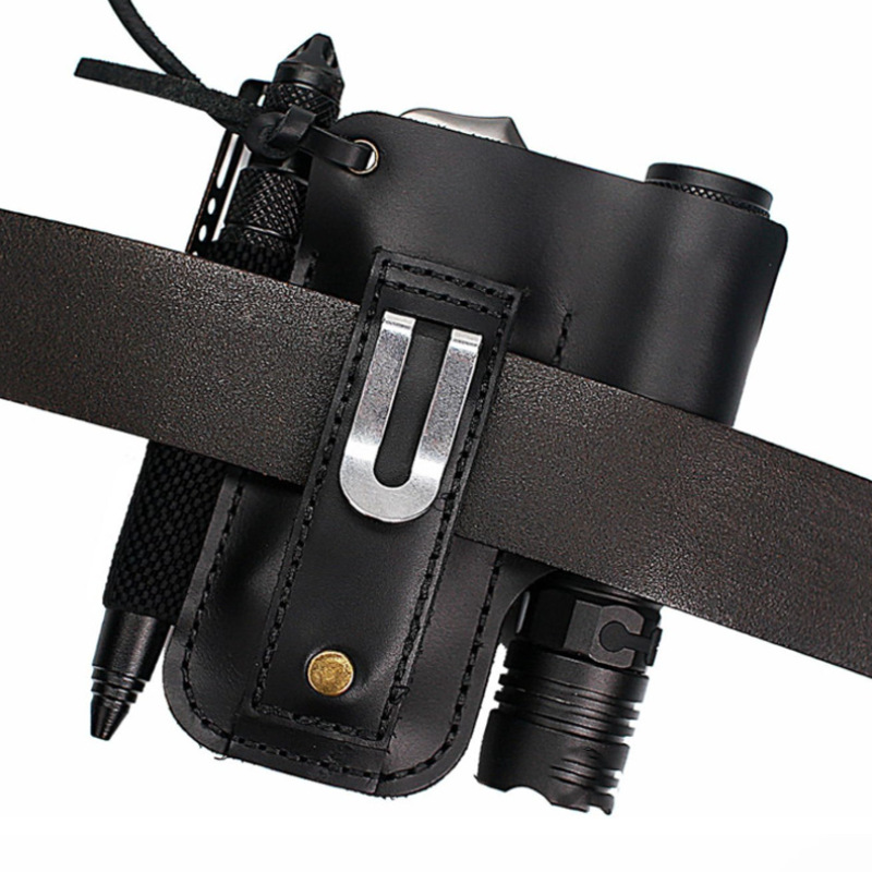 EDC Leather Flashlight Tool Ho - Edc Carry Bag incelemesi ve fiyatı