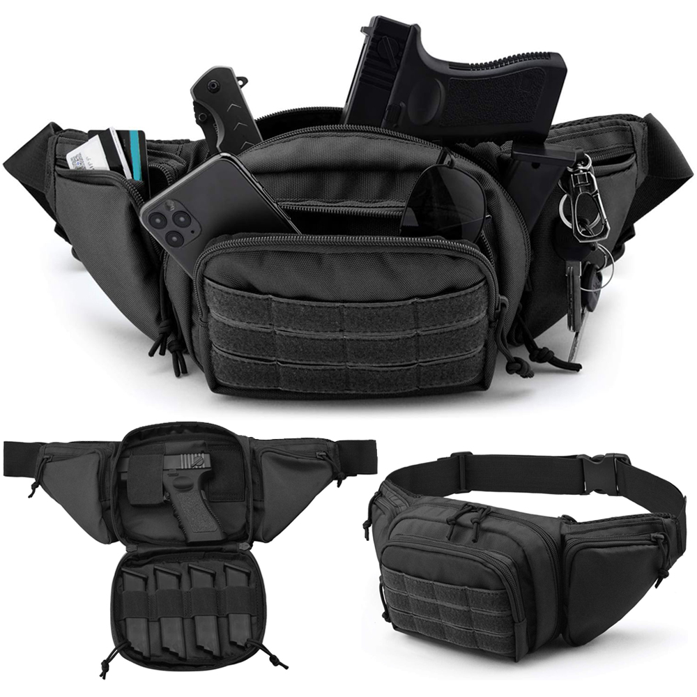 Concealed Carry Pistol Gun Bag - Edc Concealed Carry Fanny Pack incelemesi ve fiyatı