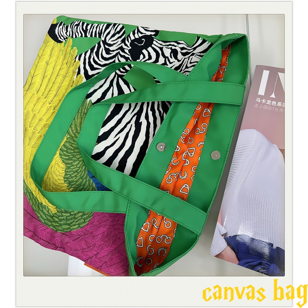 Fashion Multi-color Canvas Bag - Edc Carry Bag incelemesi ve fiyatı