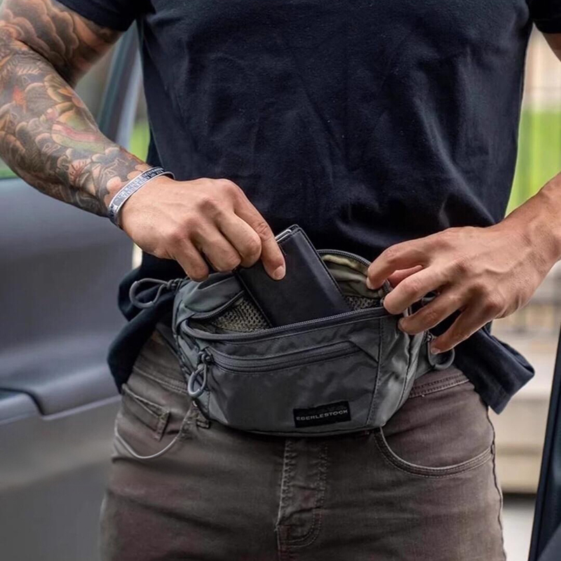 Mens Belt Bag with Adjustable  - Edc Concealed Carry Fanny Pack incelemesi ve fiyatı
