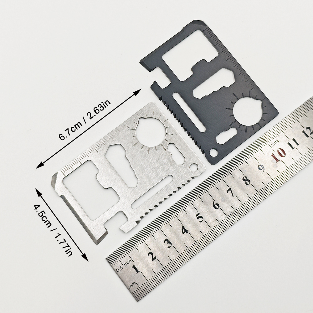 Stainless Steel EDC Pocket Too - Multitool Credit Card incelemesi ve fiyatı