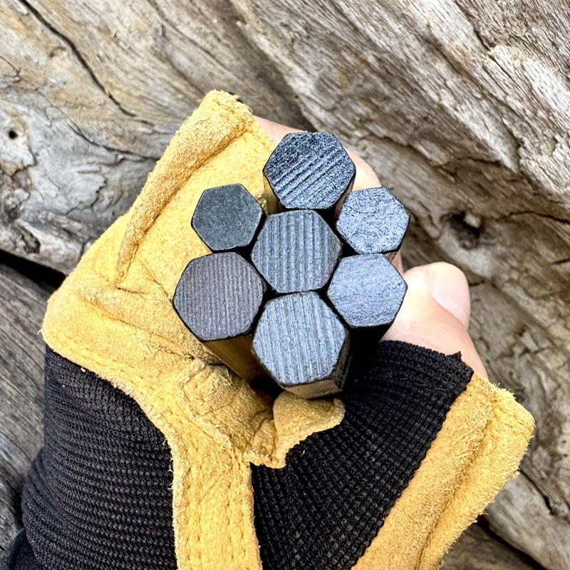 Hand Woven Rope Hexagonal Flin - Ferro Rod Striker incelemesi ve fiyatı