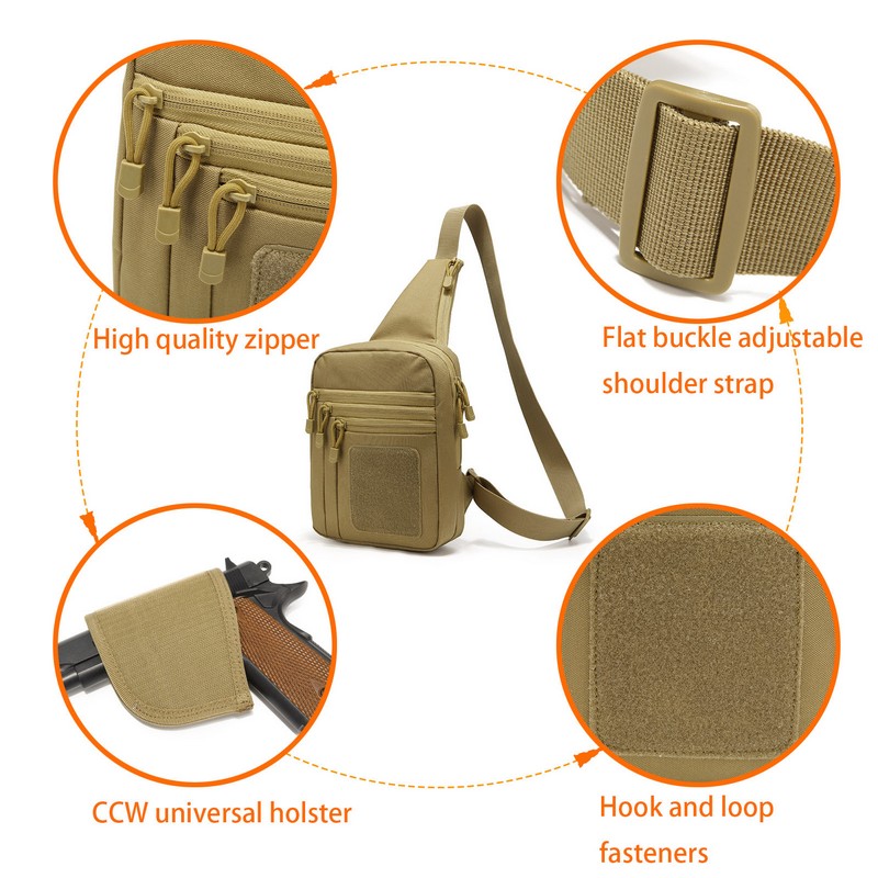 EDC 1000D Tactical Chest Bag P - Edc Carry Pistols incelemesi ve fiyatı