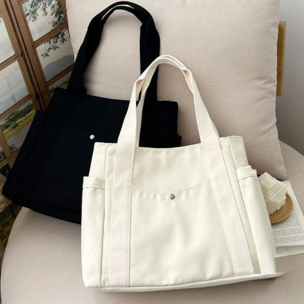 Large Capacity Canvas Tote Bag - Edc Carry Bag incelemesi ve fiyatı