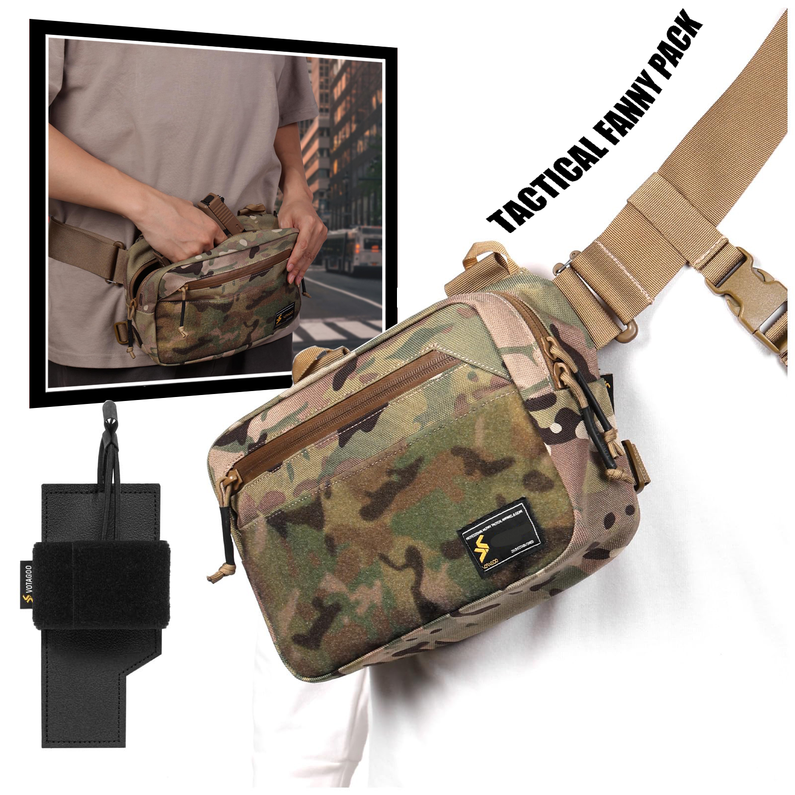 Tactical Fanny Pack, Concealed - Edc Concealed Carry Fanny Pack incelemesi ve fiyatı