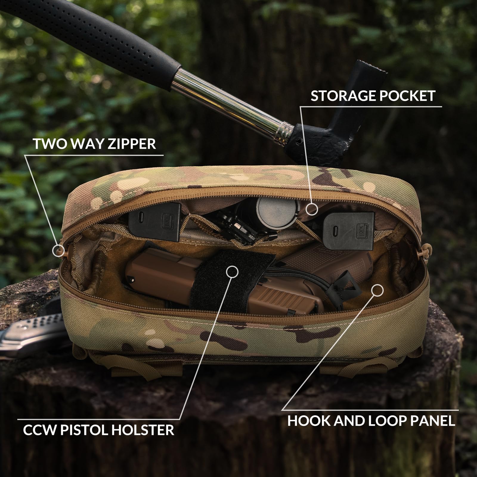 Tactical Fanny Pack, Concealed - Edc Concealed Carry Fanny Pack incelemesi ve fiyatı