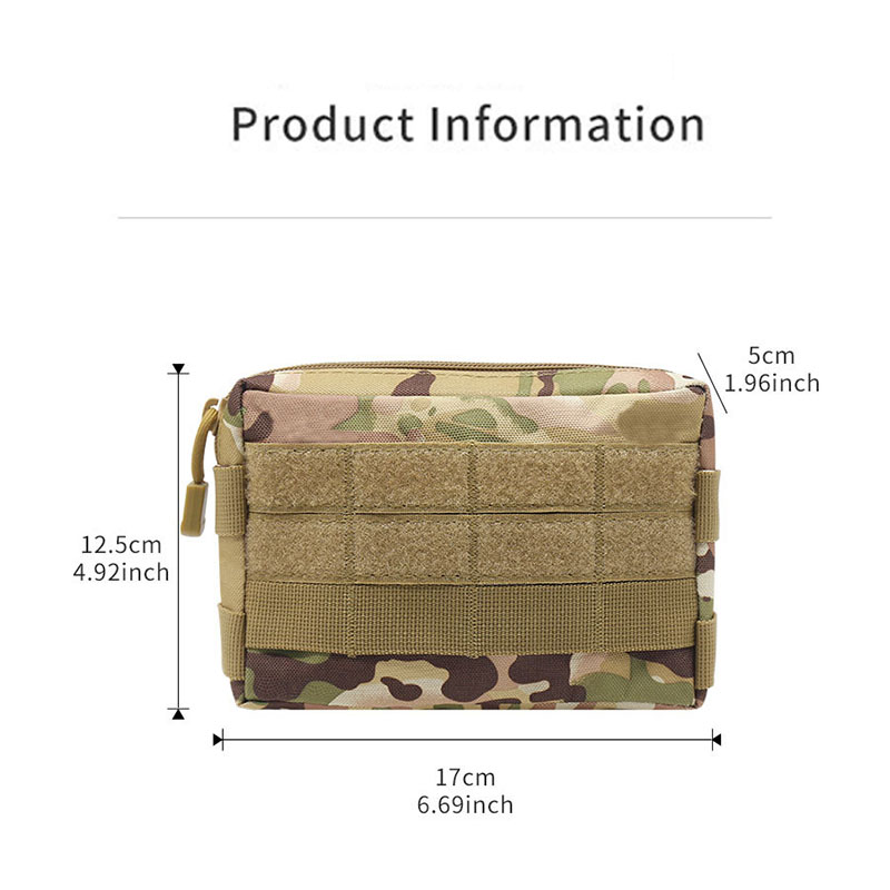 Tactical Molle Waist Pack 600D - Edc Carry Pocket incelemesi ve fiyatı