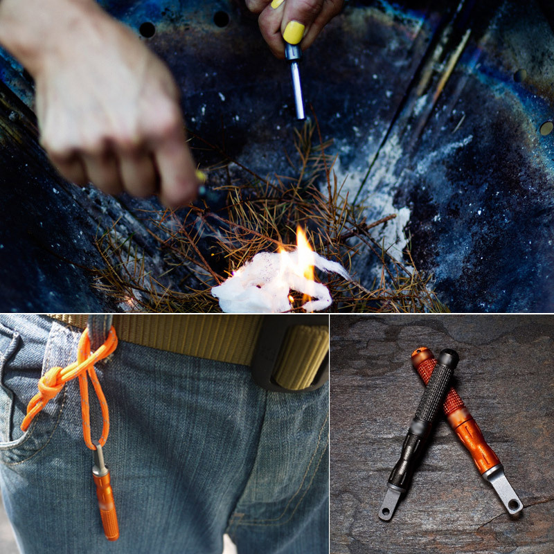 Outdoor Flint and Steel Waterp - Ferro Rod Striker incelemesi ve fiyatı