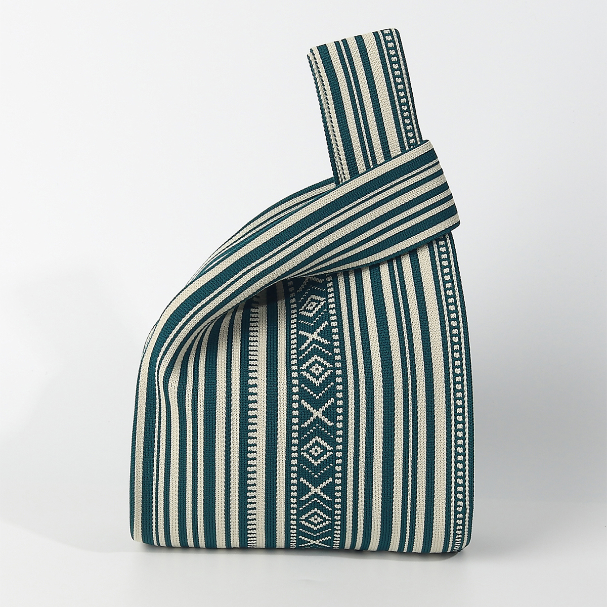 Line Pattern Knitted Crocheted - Edc Carry Bag incelemesi ve fiyatı