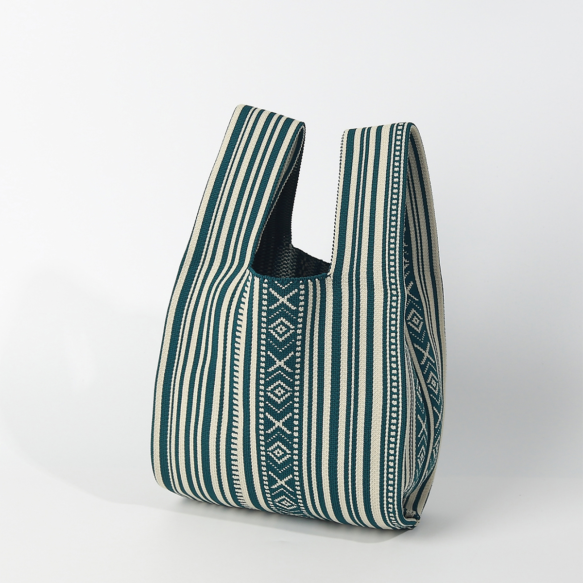 Line Pattern Knitted Crocheted - Edc Carry Bag incelemesi ve fiyatı