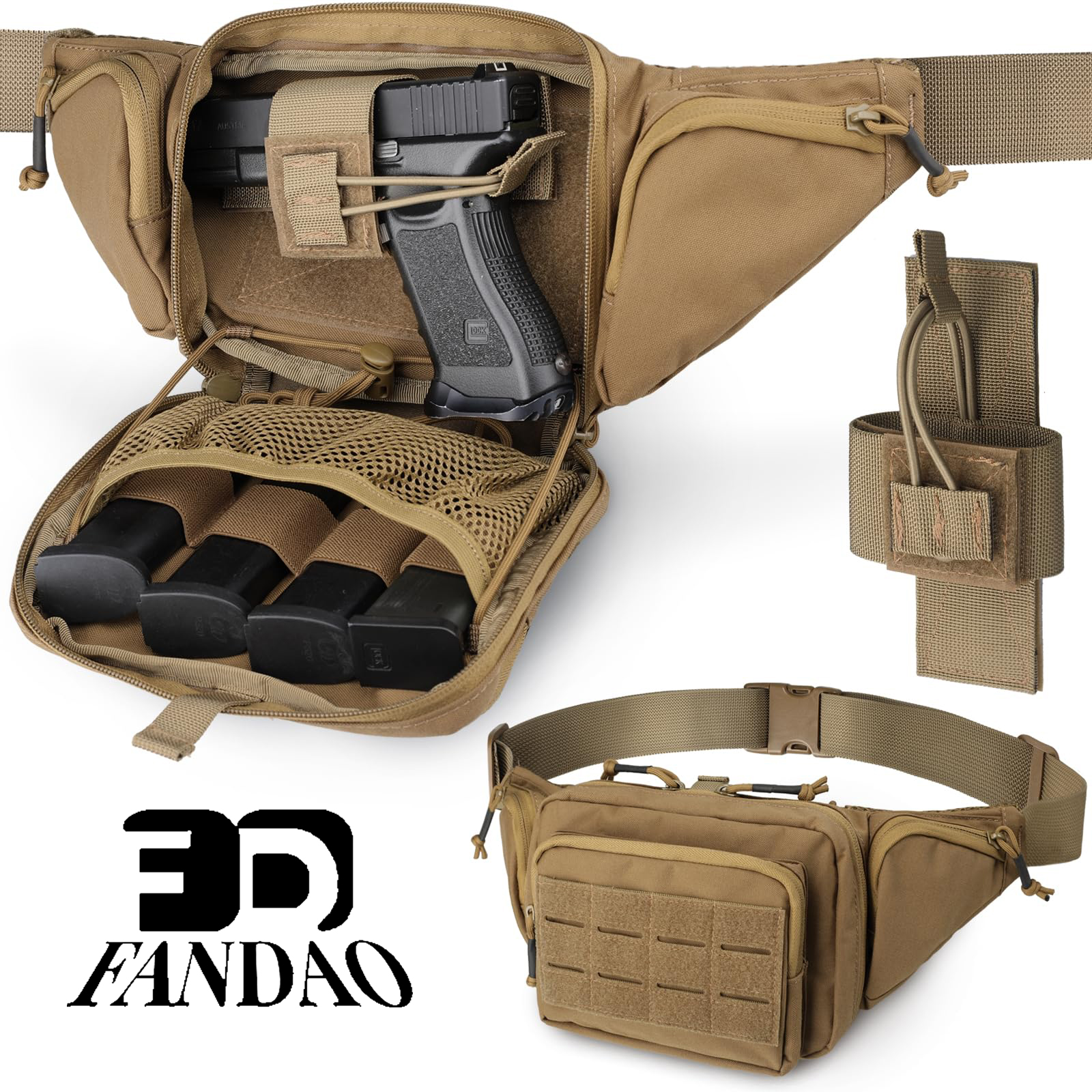 Tactical Concealed Carry Fanny - Edc Carry Pistols incelemesi ve fiyatı