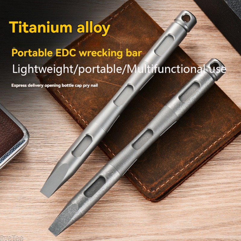 New Small Crowbars Multifuncti - Titanium Pry Bar incelemesi ve fiyatı