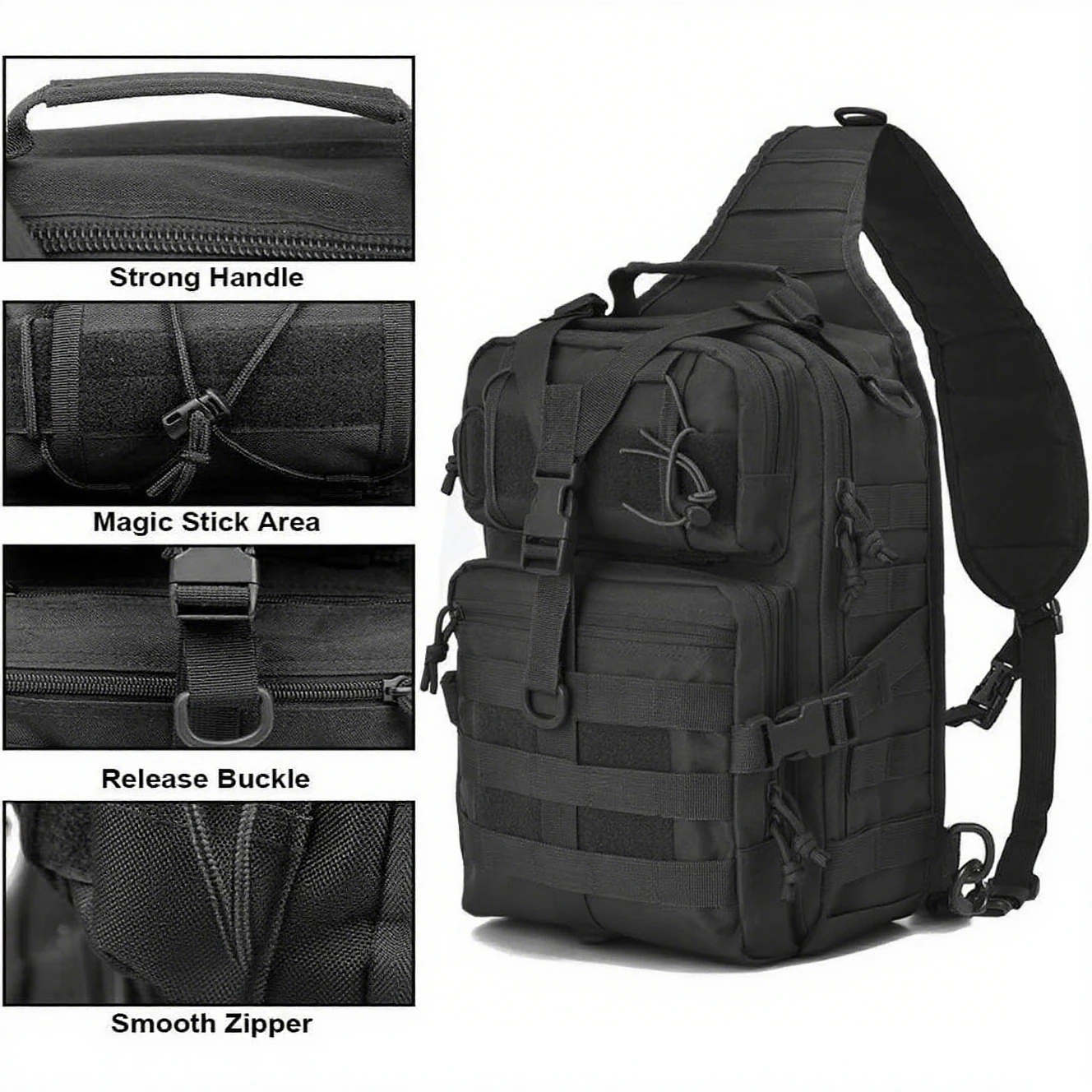 Tactical Sling Backpack Should - Edc Concealed Carry Backpack incelemesi ve fiyatı