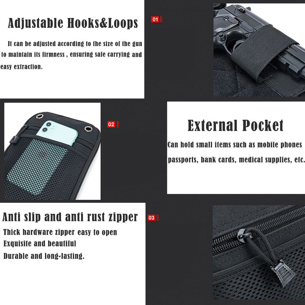 Molle Outdoor Tactical Conceal - Edc Concealed Carry Fanny Pack incelemesi ve fiyatı