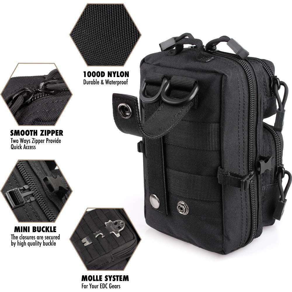 Tactical MOLLE Utility Pouch M - Appendix Carry Edc incelemesi ve fiyatı