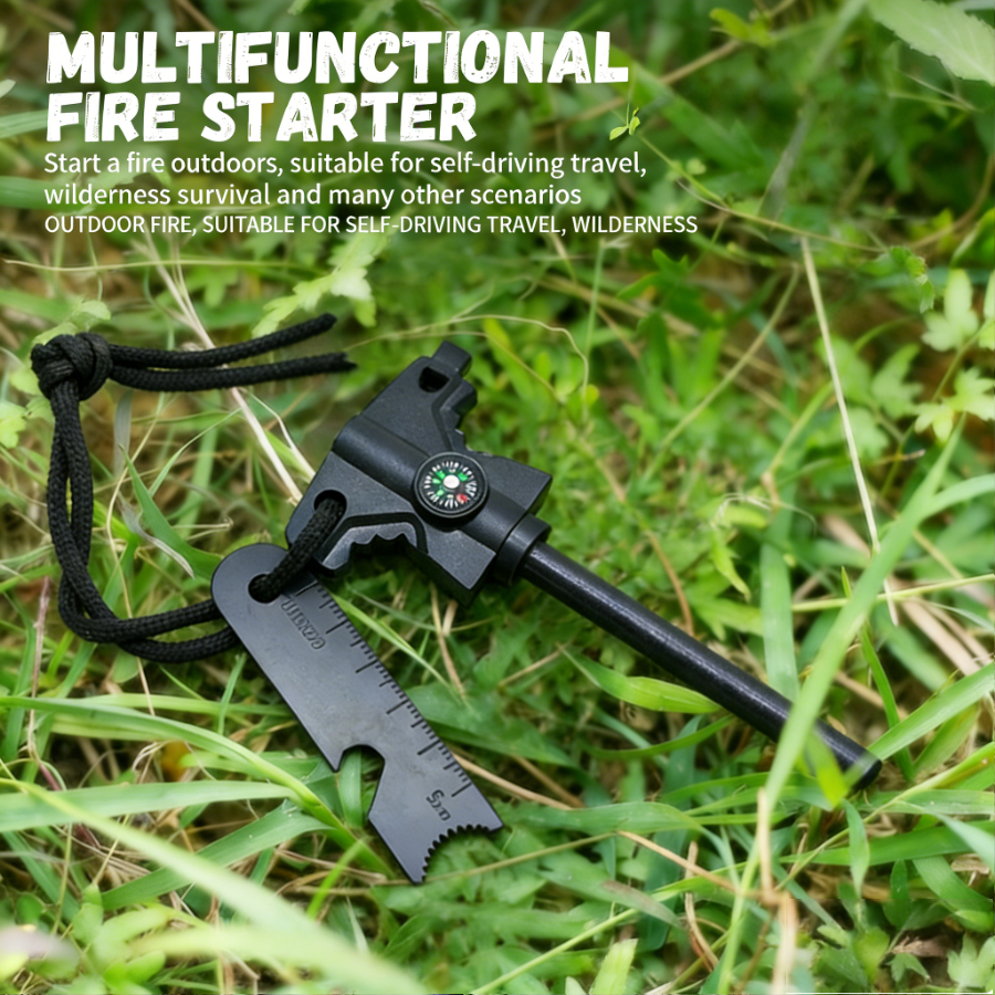 Multi-functional Survival Fire - Ferro Rod Striker incelemesi ve fiyatı