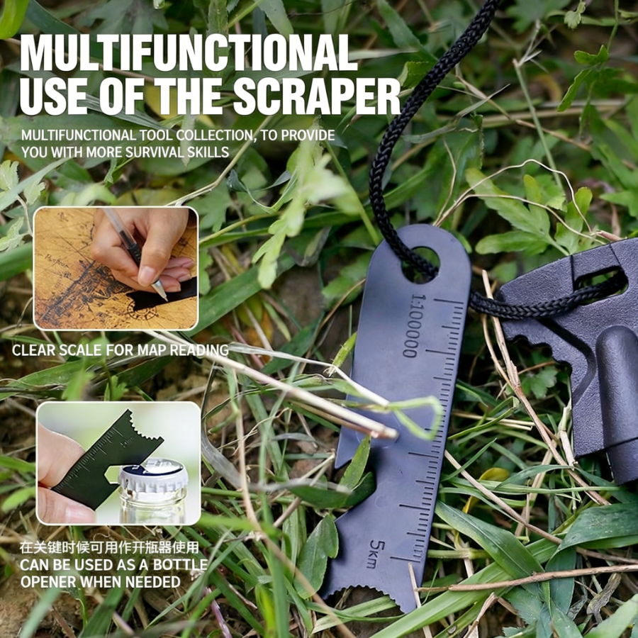 Multi-functional Survival Fire - Ferro Rod Striker incelemesi ve fiyatı