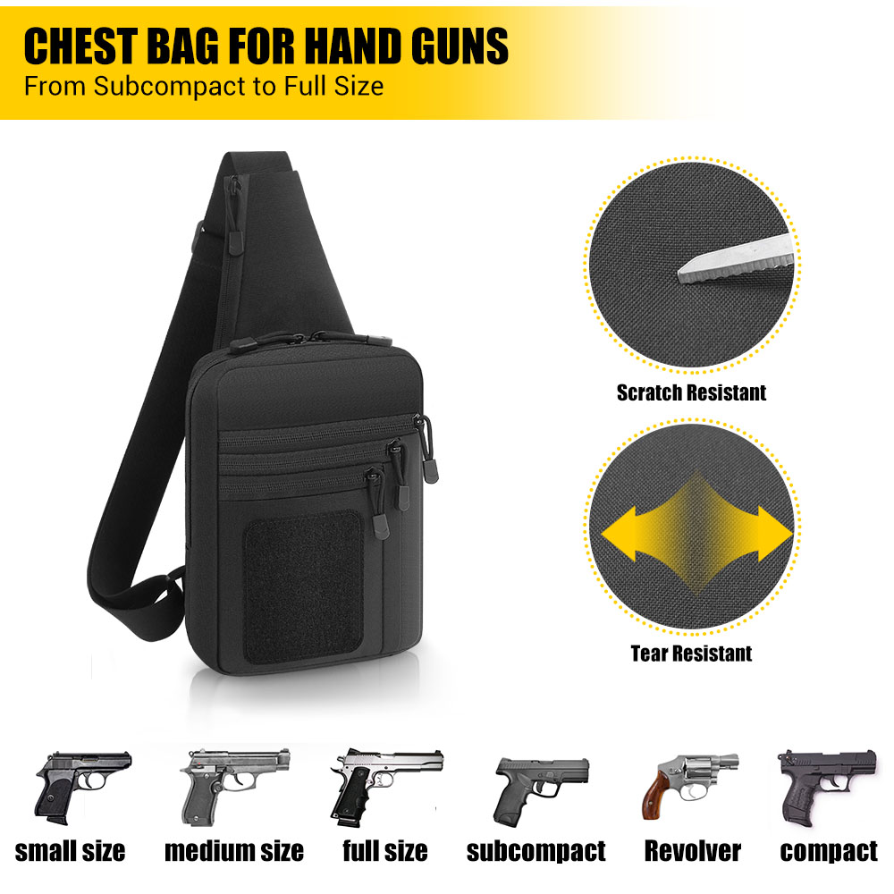 Tactical Pistol Gun Bag Concea - Edc Carry Pistols incelemesi ve fiyatı