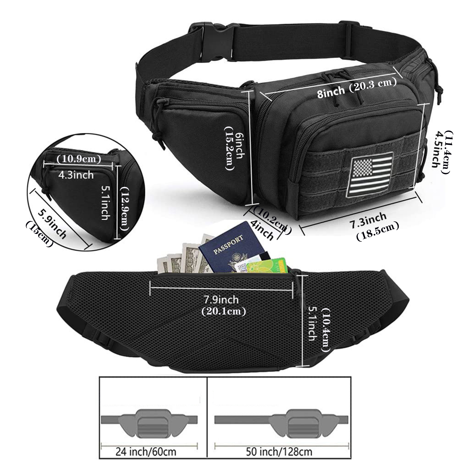 Tactical Fanny Pack Gun Holste - Edc Carry Pistols incelemesi ve fiyatı