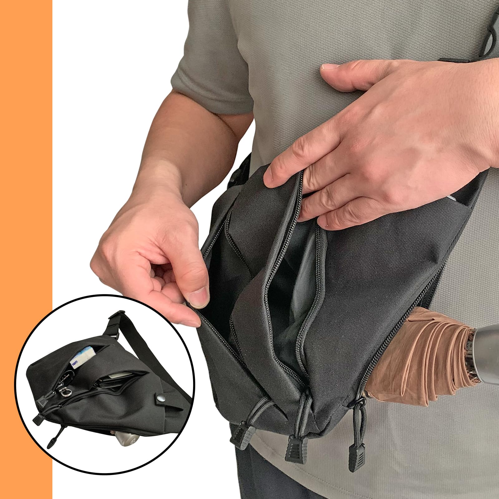 Tactical Crossbody Sling Bag E - Edc Carry Pistols incelemesi ve fiyatı