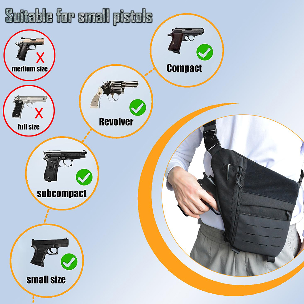 Tactical Bag Concealed Gun Bag - Edc Concealed Carry Backpack incelemesi ve fiyatı