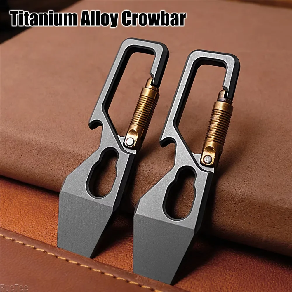 6cm 5-1 Multi-function Keychai - Titanium Pry Bar incelemesi ve fiyatı